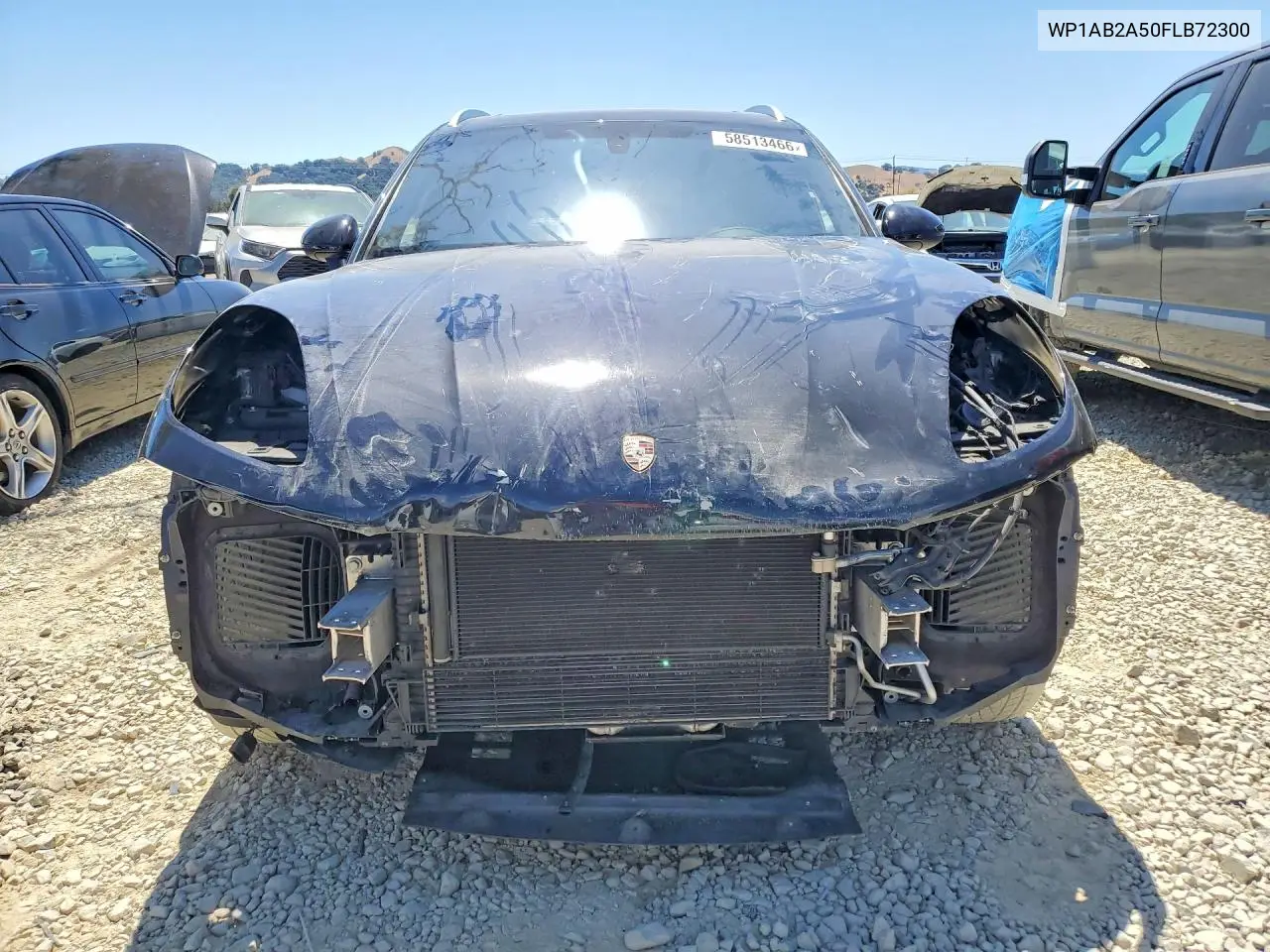 2015 Porsche Macan S VIN: WP1AB2A50FLB72300 Lot: 58513466