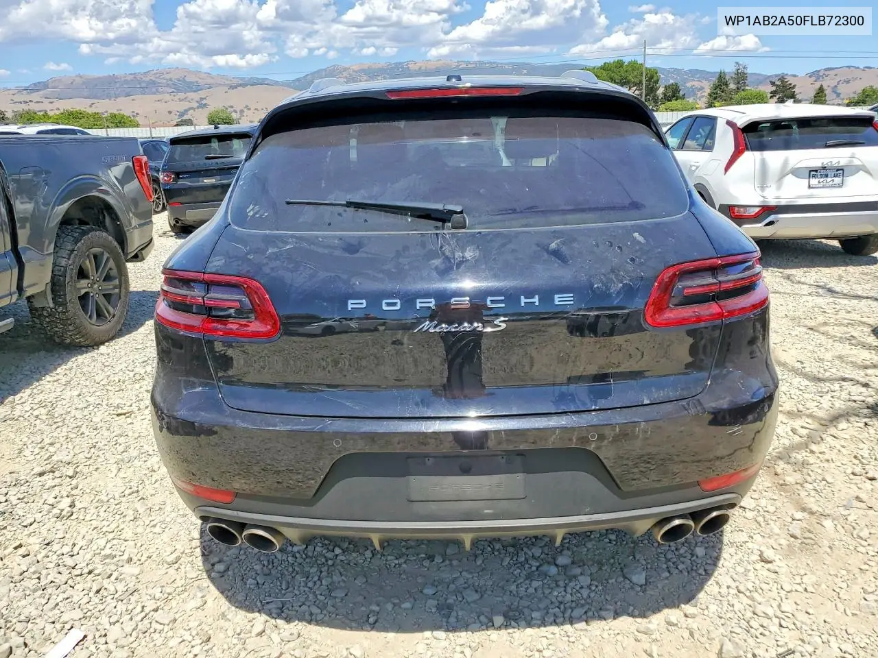 2015 Porsche Macan S VIN: WP1AB2A50FLB72300 Lot: 58513466