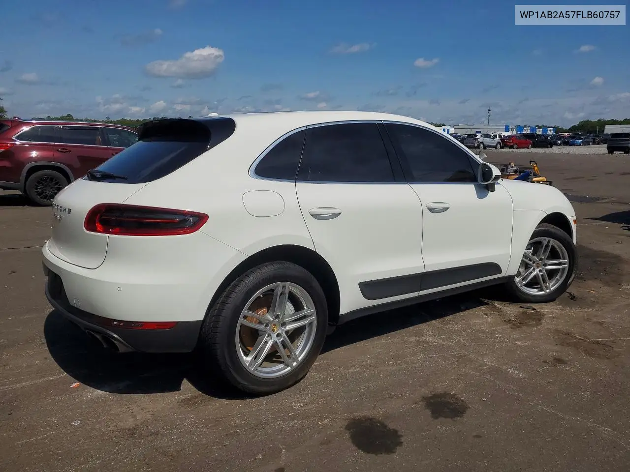 2015 Porsche Macan S VIN: WP1AB2A57FLB60757 Lot: 59126646