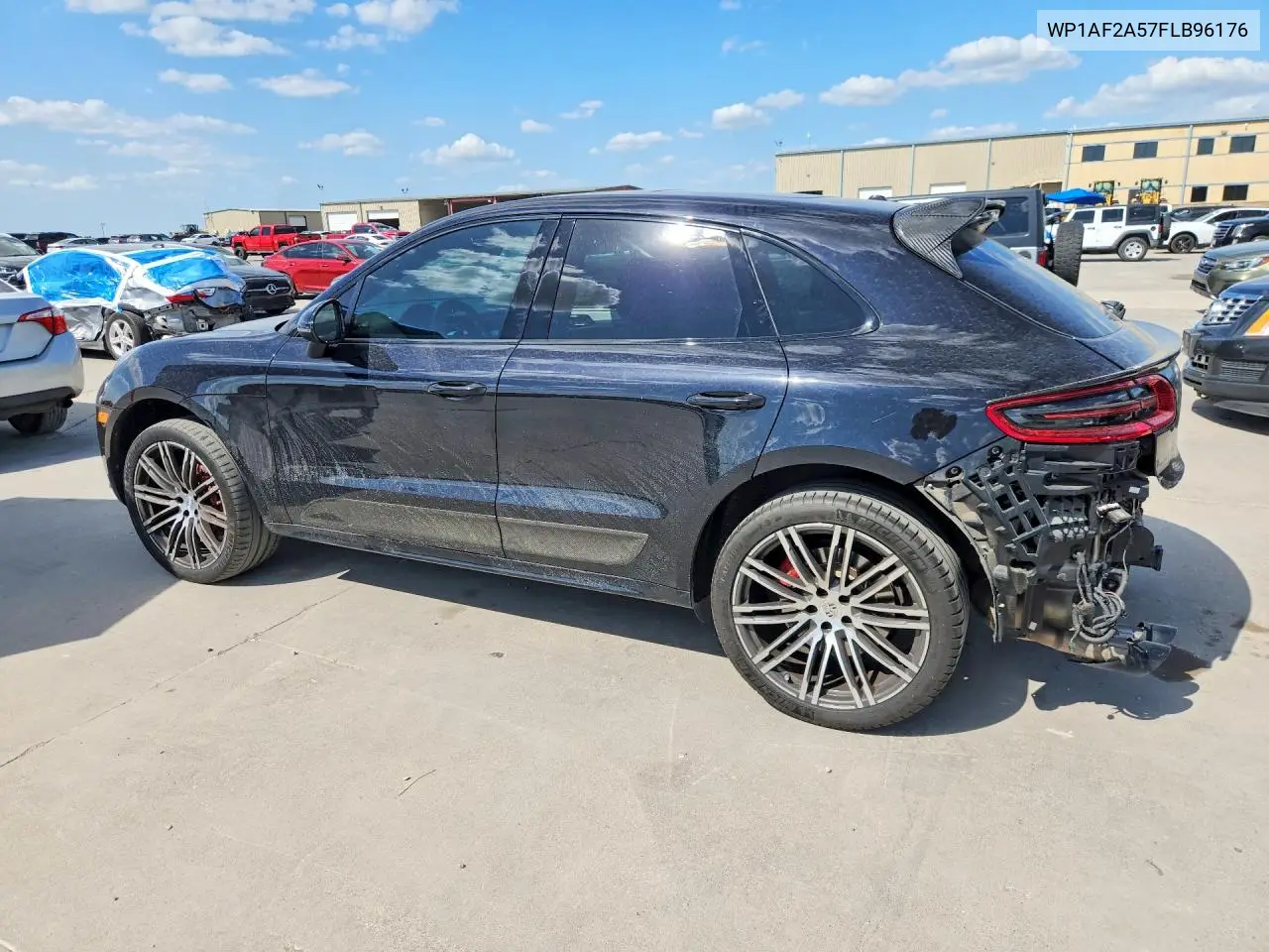 2015 Porsche Macan Turbo VIN: WP1AF2A57FLB96176 Lot: 59277226