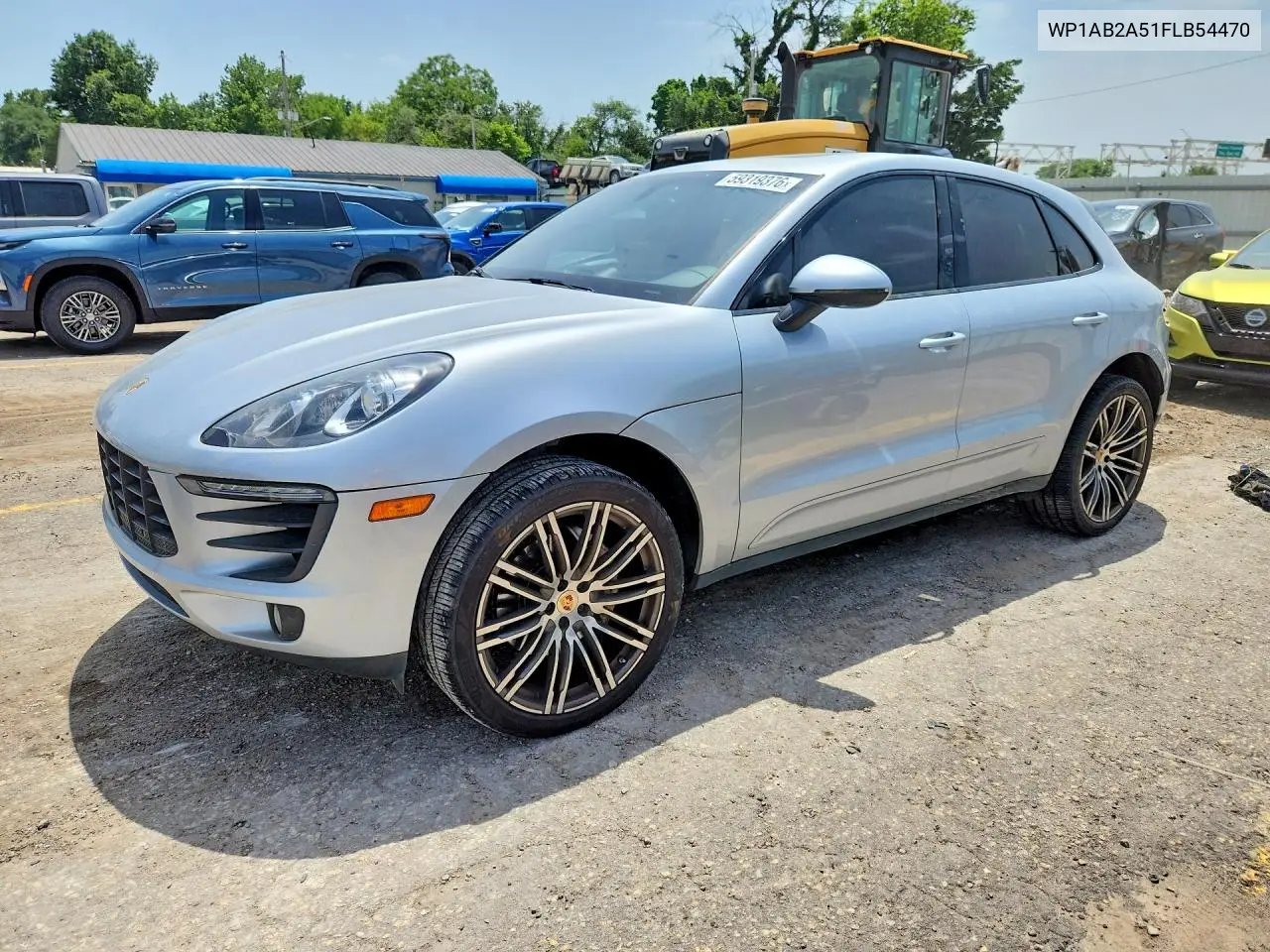 2015 Porsche Macan S VIN: WP1AB2A51FLB54470 Lot: 59319376