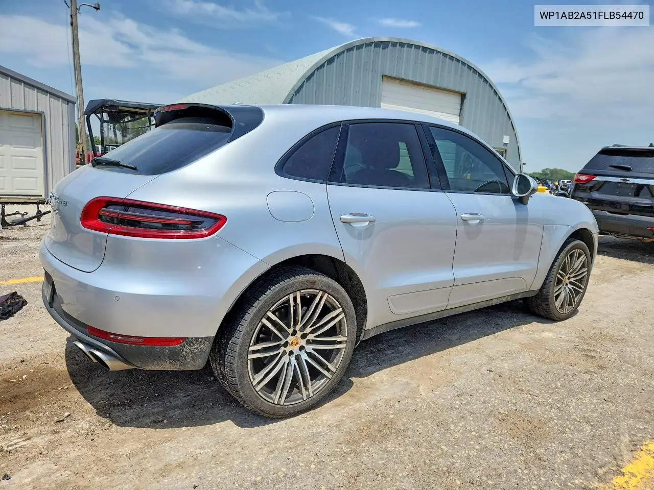 2015 Porsche Macan S VIN: WP1AB2A51FLB54470 Lot: 59319376