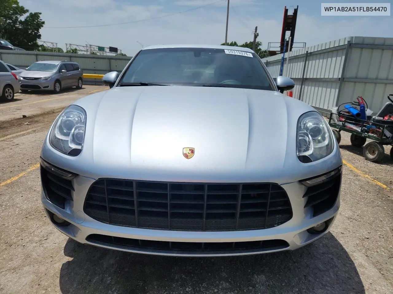 2015 Porsche Macan S VIN: WP1AB2A51FLB54470 Lot: 59319376