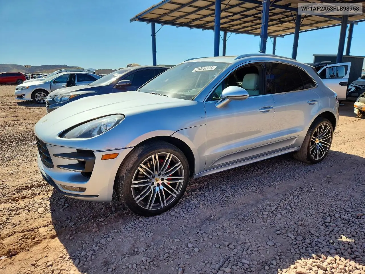 2015 Porsche Macan Turbo VIN: WP1AF2A53FLB98958 Lot: 59379306