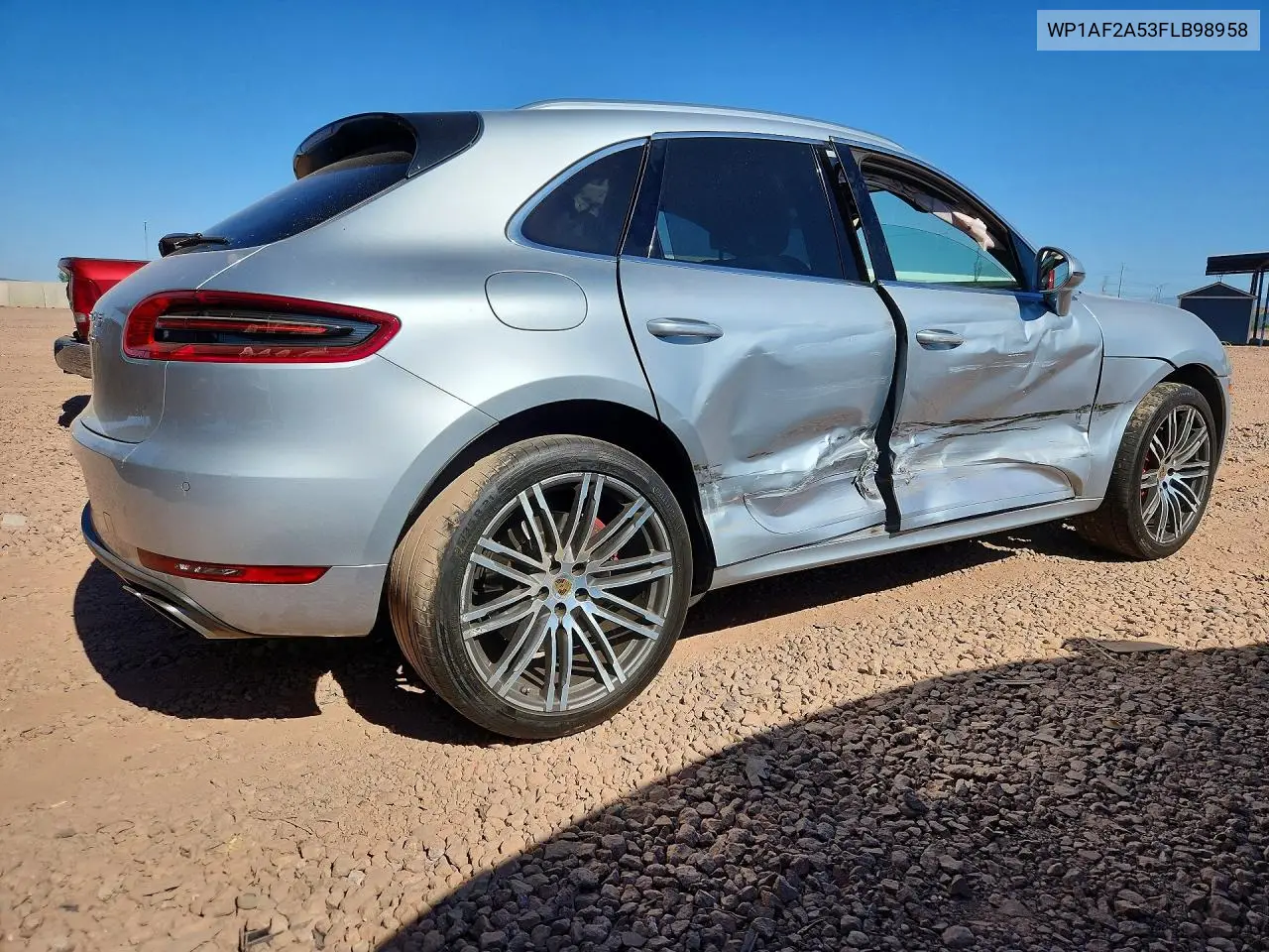 2015 Porsche Macan Turbo VIN: WP1AF2A53FLB98958 Lot: 59379306