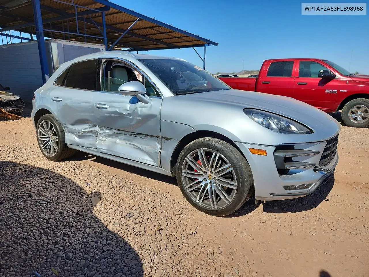 2015 Porsche Macan Turbo VIN: WP1AF2A53FLB98958 Lot: 59379306