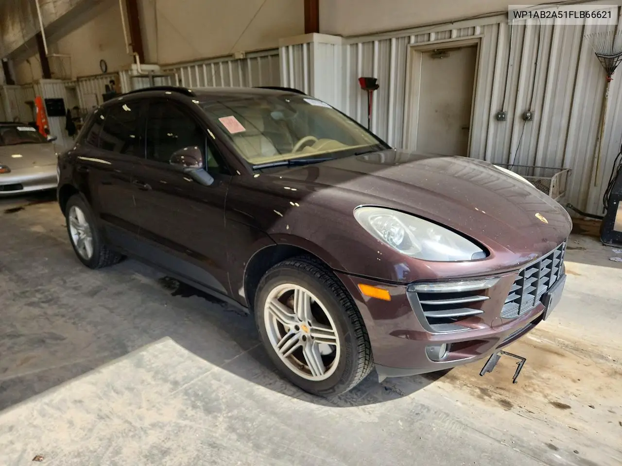 2015 Porsche Macan S VIN: WP1AB2A51FLB66621 Lot: 59612986