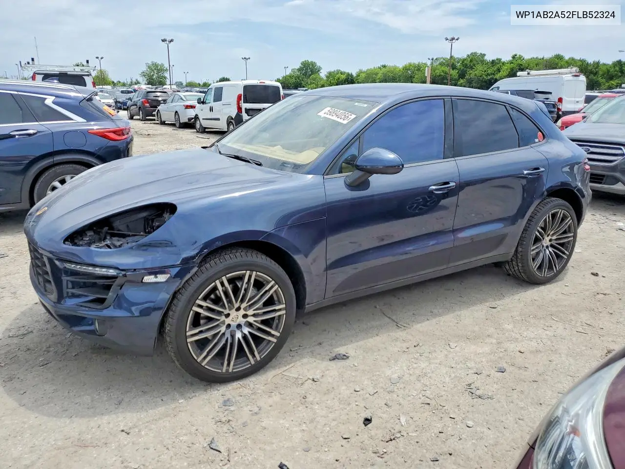 2015 Porsche Macan S VIN: WP1AB2A52FLB52324 Lot: 59894056