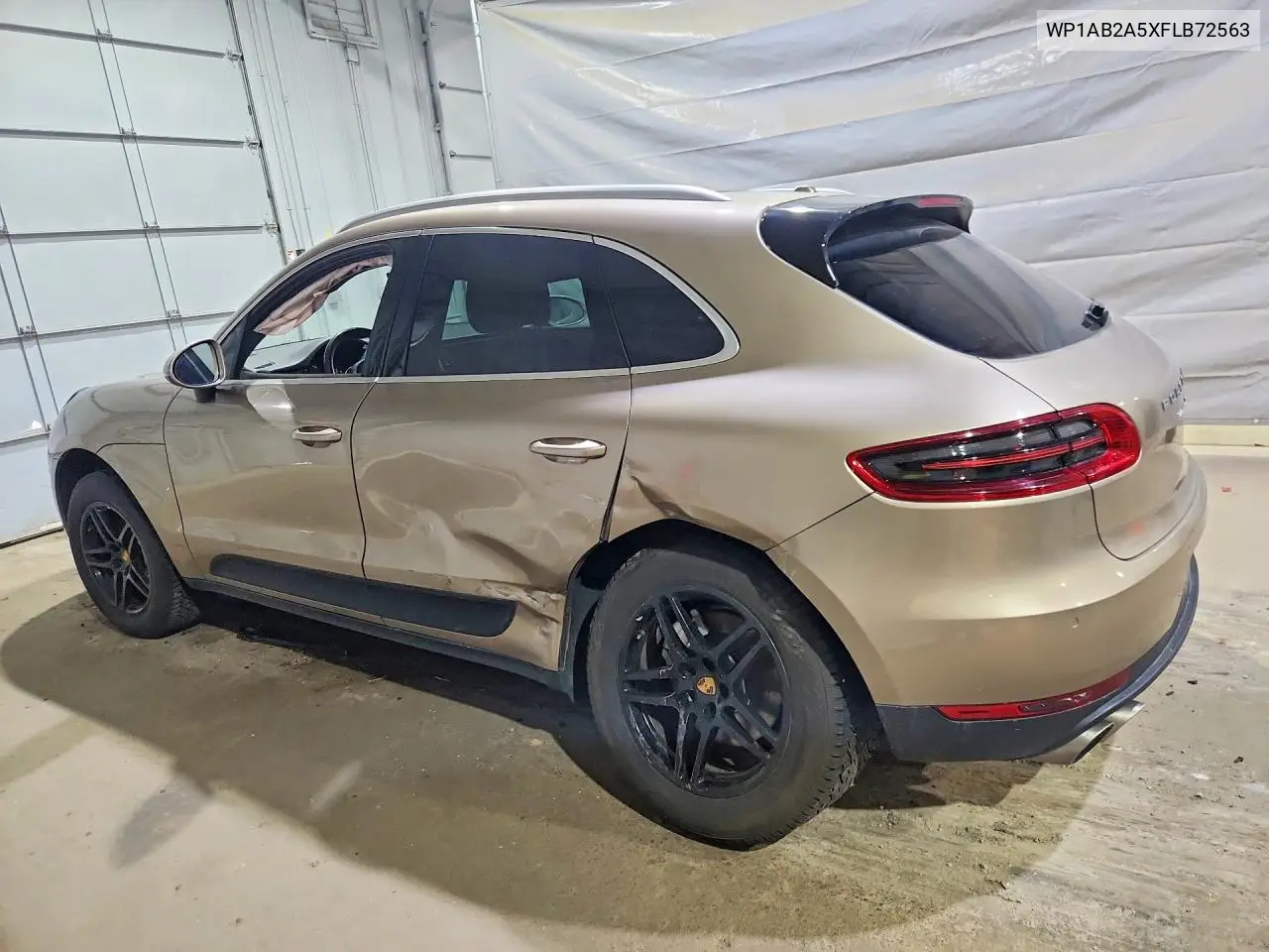 2015 Porsche Macan S VIN: WP1AB2A5XFLB72563 Lot: 59980406