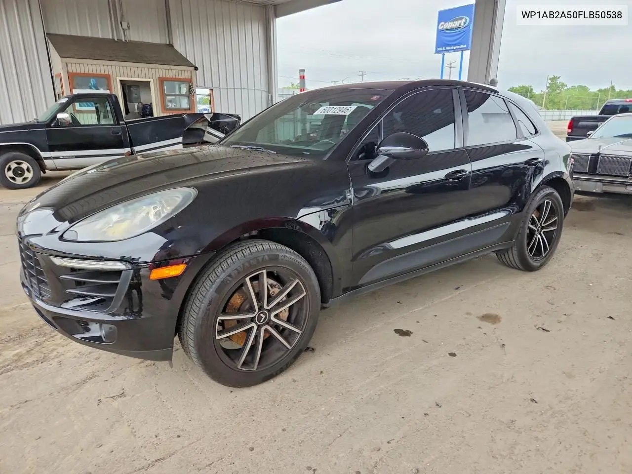 2015 Porsche Macan S VIN: WP1AB2A50FLB50538 Lot: 60012946