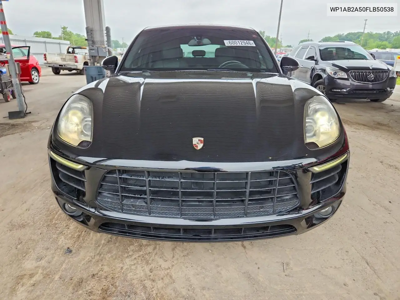 2015 Porsche Macan S VIN: WP1AB2A50FLB50538 Lot: 60012946