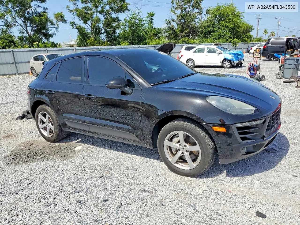 2015 Porsche Macan S VIN: WP1AB2A54FLB43530 Lot: 60588686