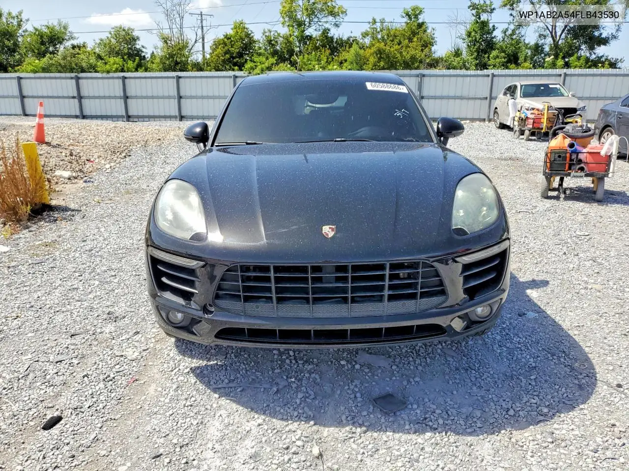 2015 Porsche Macan S VIN: WP1AB2A54FLB43530 Lot: 60588686