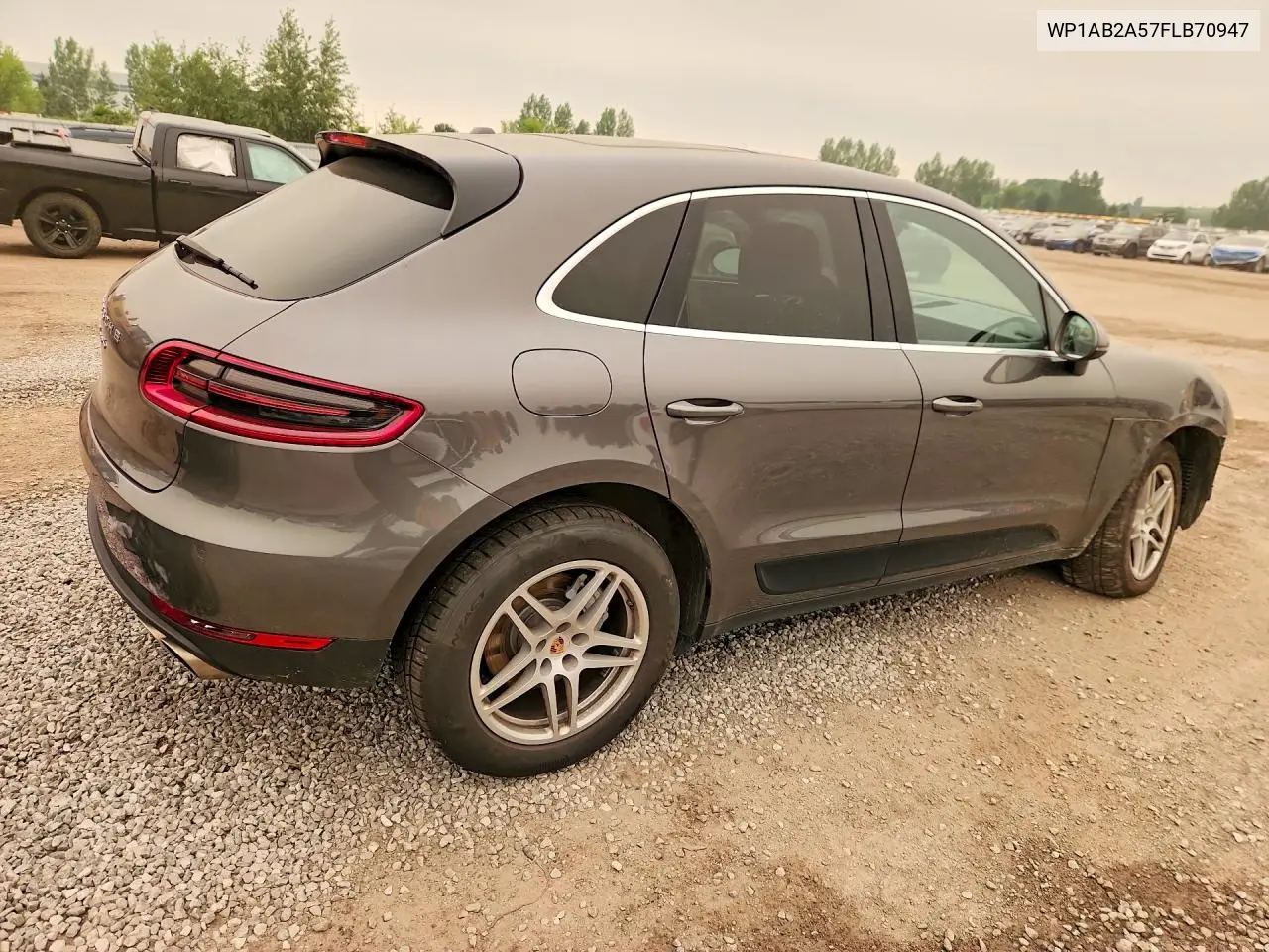 2015 Porsche Macan S VIN: WP1AB2A57FLB70947 Lot: 60645776