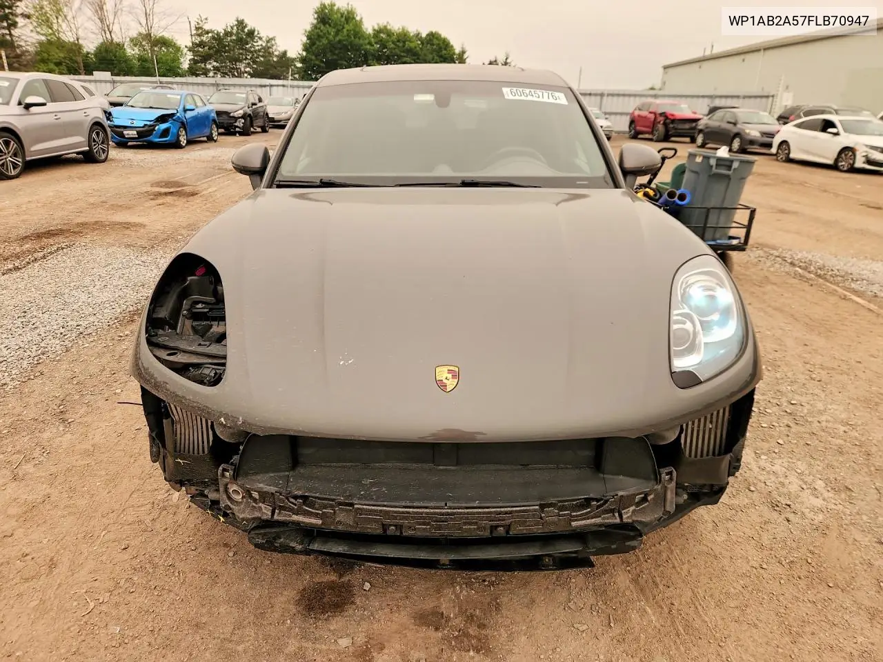 2015 Porsche Macan S VIN: WP1AB2A57FLB70947 Lot: 60645776