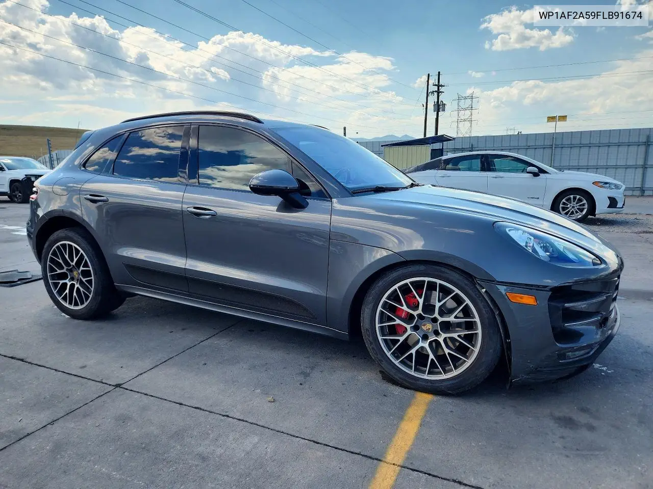 2015 Porsche Macan Turbo VIN: WP1AF2A59FLB91674 Lot: 60690606