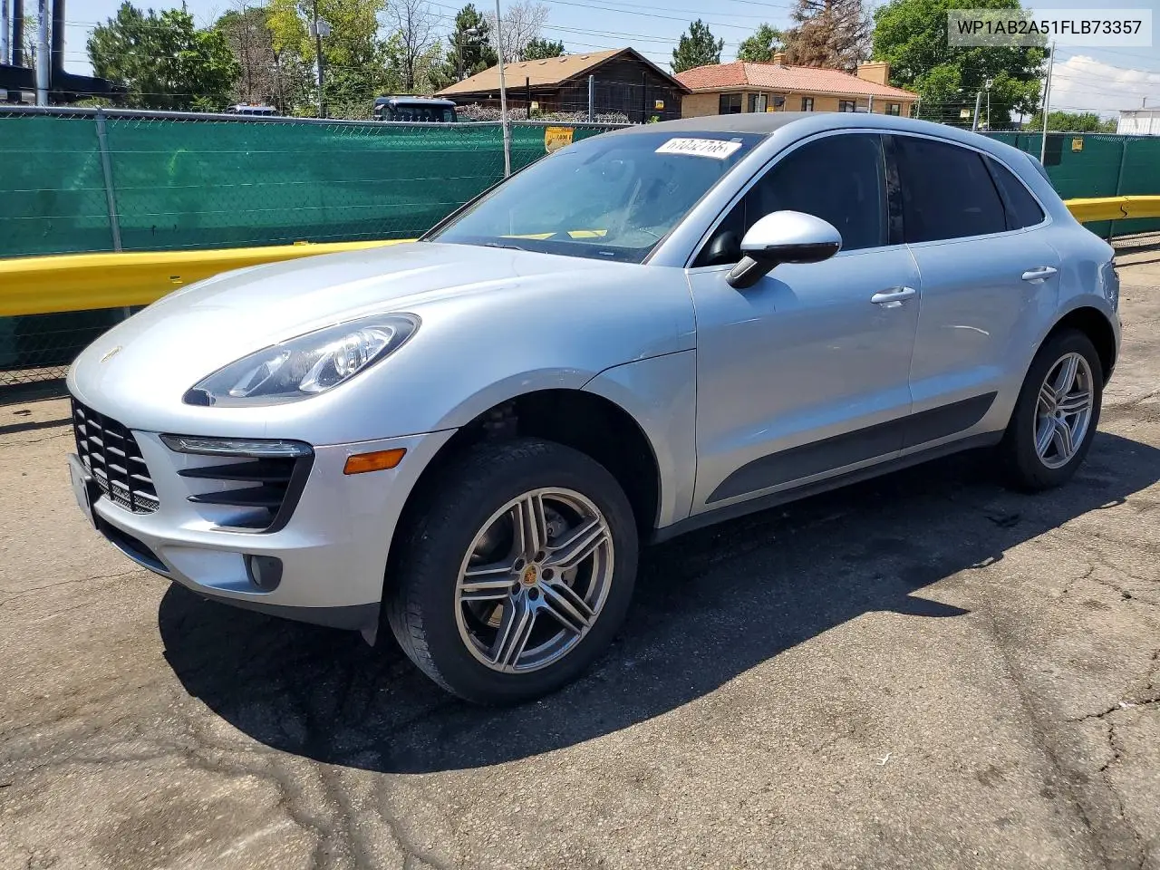2015 Porsche Macan S VIN: WP1AB2A51FLB73357 Lot: 61052766