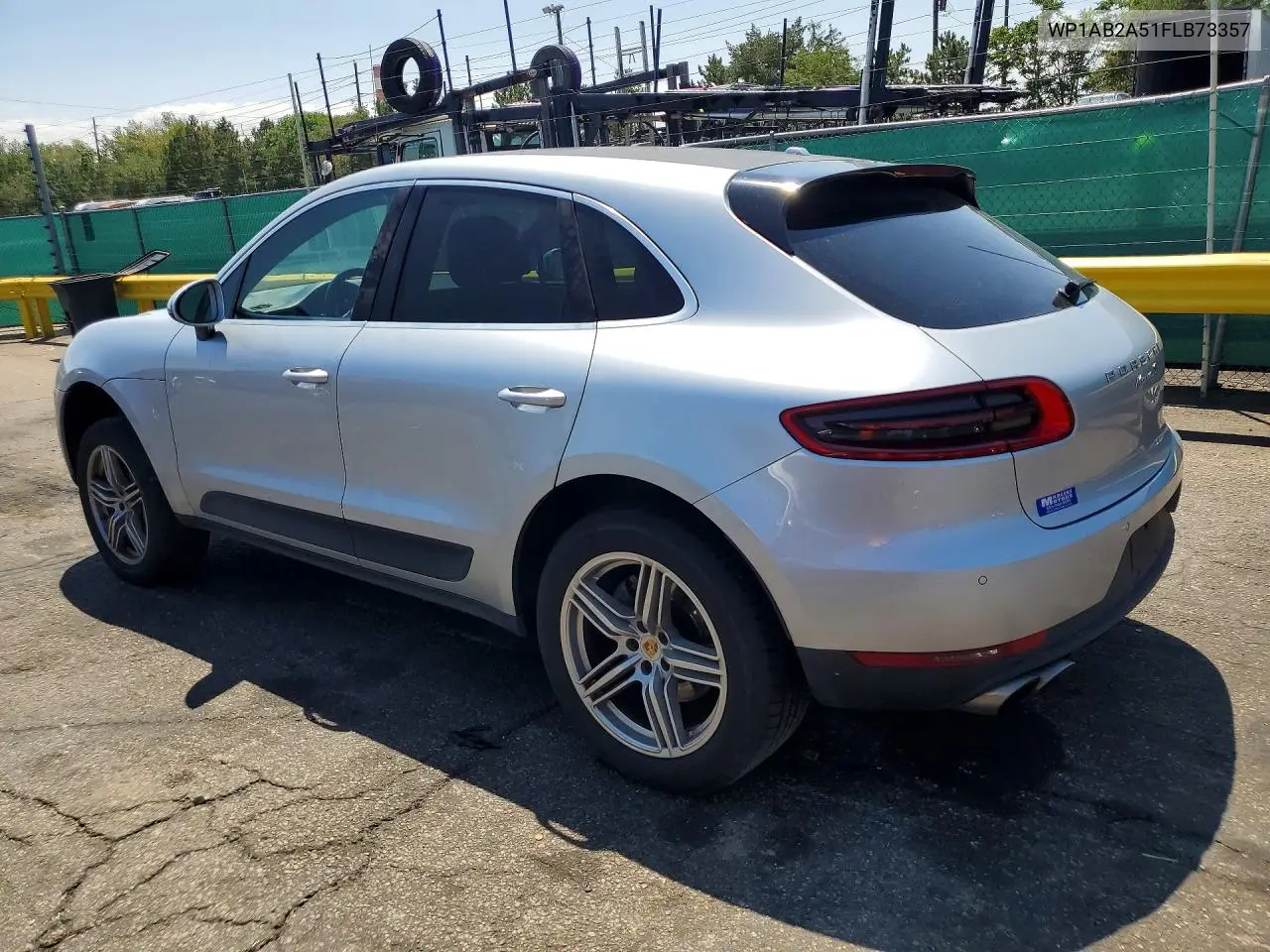 2015 Porsche Macan S VIN: WP1AB2A51FLB73357 Lot: 61052766