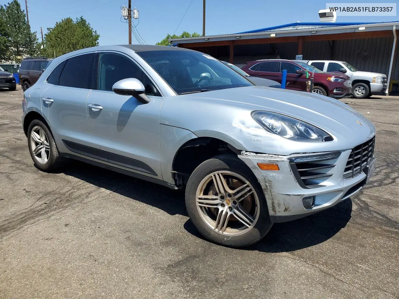 2015 Porsche Macan S VIN: WP1AB2A51FLB73357 Lot: 61052766