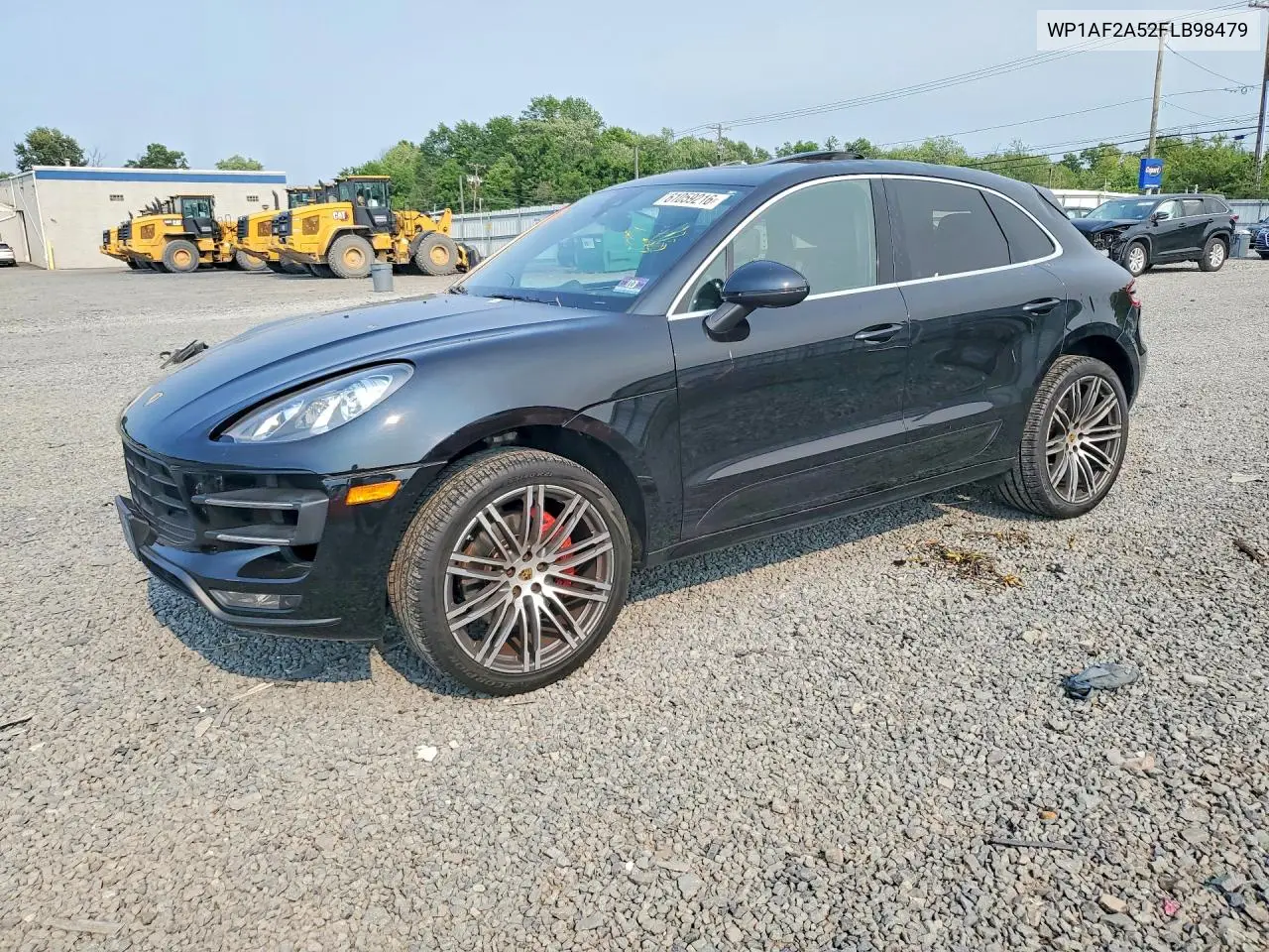 2015 Porsche Macan Turbo VIN: WP1AF2A52FLB98479 Lot: 61059216
