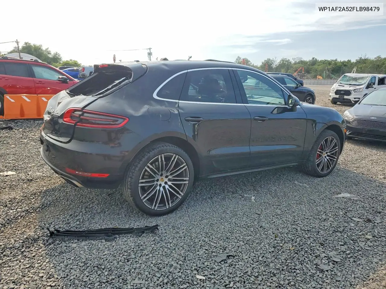 2015 Porsche Macan Turbo VIN: WP1AF2A52FLB98479 Lot: 61059216