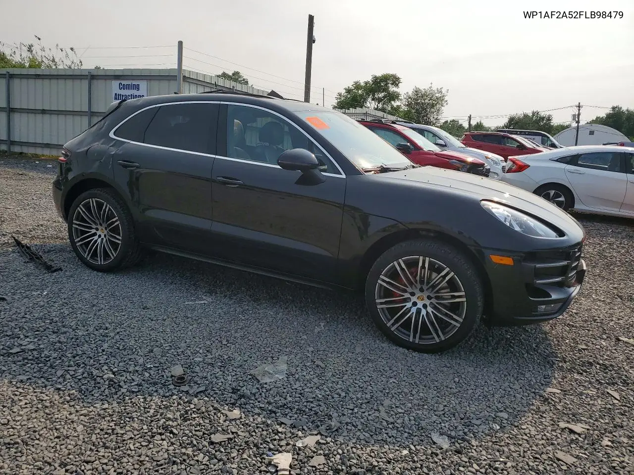 2015 Porsche Macan Turbo VIN: WP1AF2A52FLB98479 Lot: 61059216