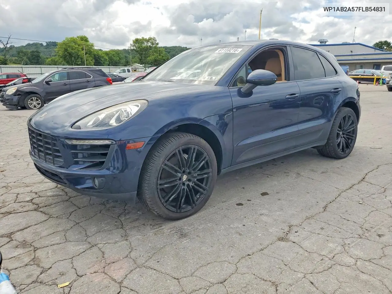 2015 Porsche Macan VIN: WP1AB2A57FLB54831 Lot: 61159216