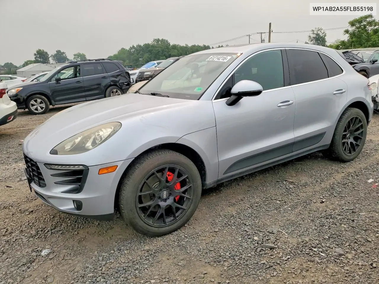 2015 Porsche Macan S VIN: WP1AB2A55FLB55198 Lot: 61214216