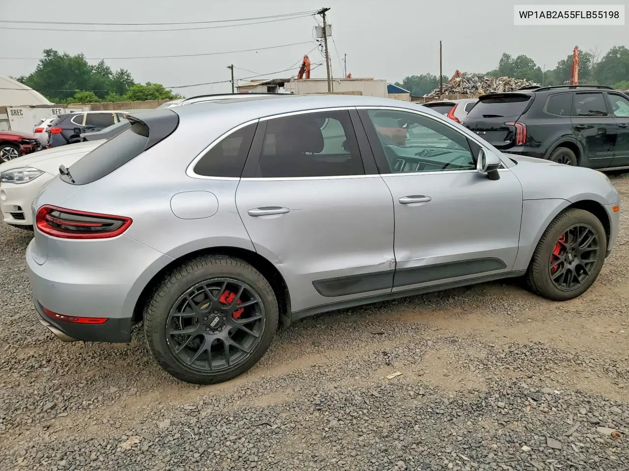 2015 Porsche Macan S VIN: WP1AB2A55FLB55198 Lot: 61214216