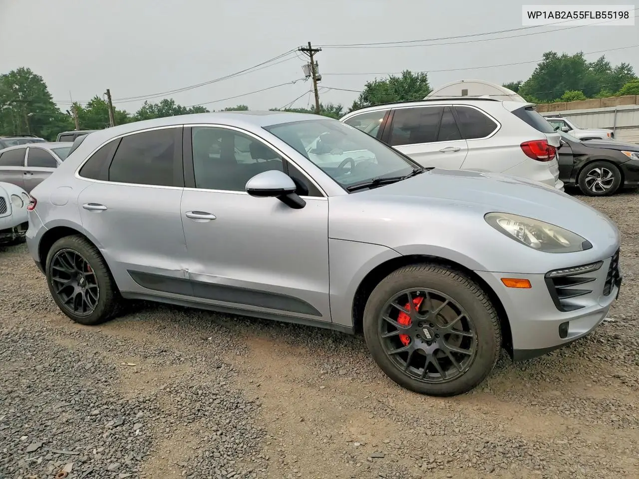 2015 Porsche Macan S VIN: WP1AB2A55FLB55198 Lot: 61214216