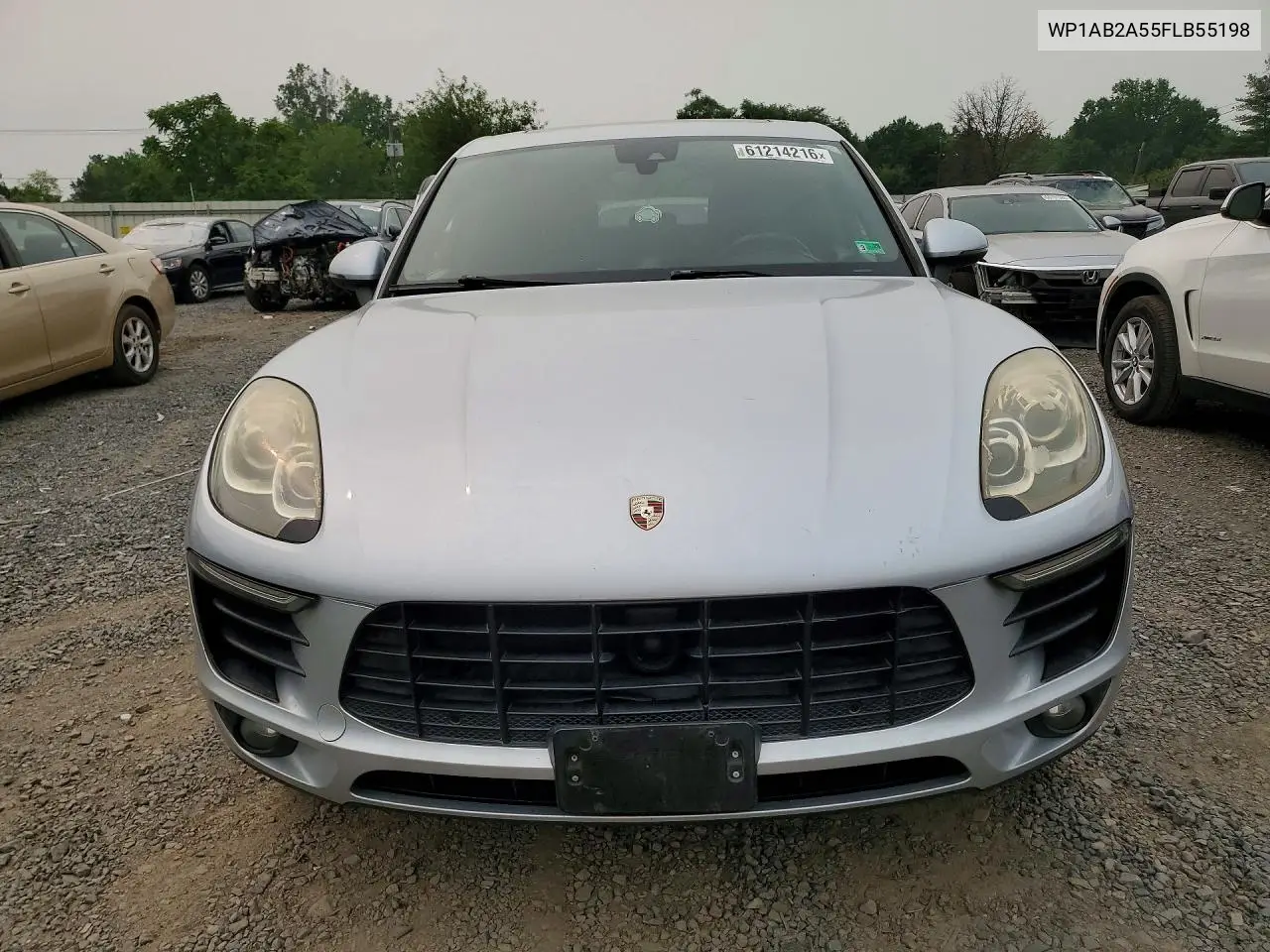 2015 Porsche Macan S VIN: WP1AB2A55FLB55198 Lot: 61214216