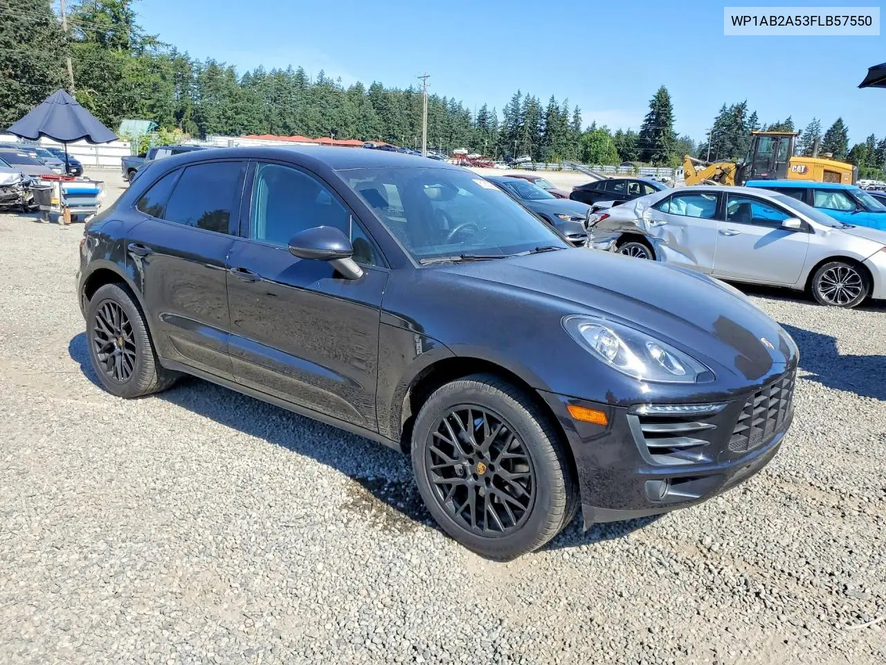 2015 Porsche Macan S VIN: WP1AB2A53FLB57550 Lot: 61362866