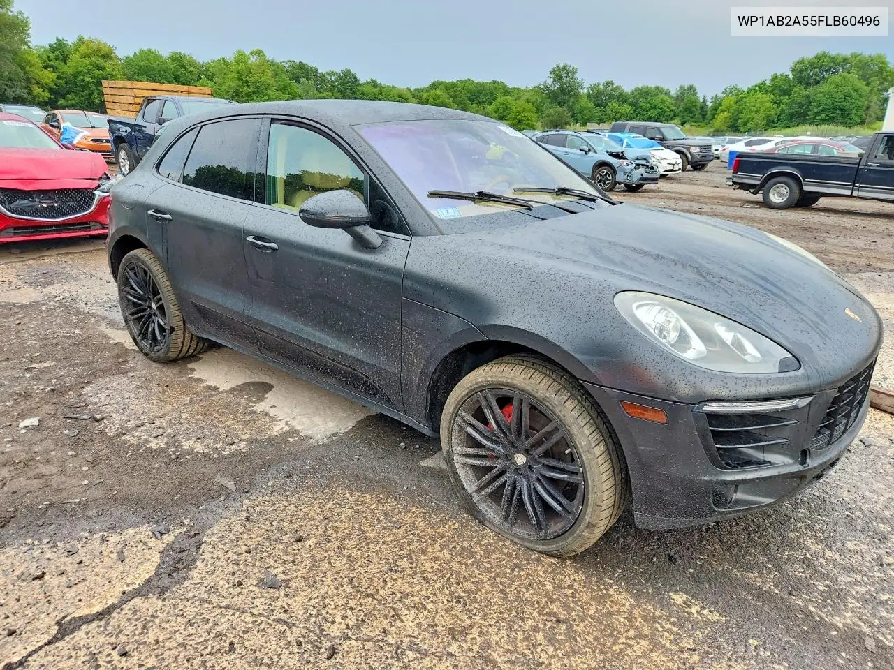 2015 Porsche Macan S VIN: WP1AB2A55FLB60496 Lot: 61900056