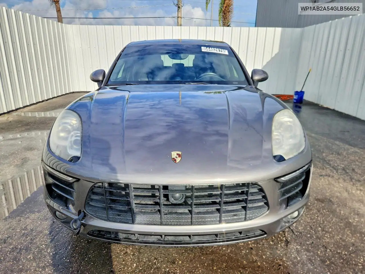 2016 Porsche Macan S VIN: WP1AB2A54GLB56652 Lot: 54402676