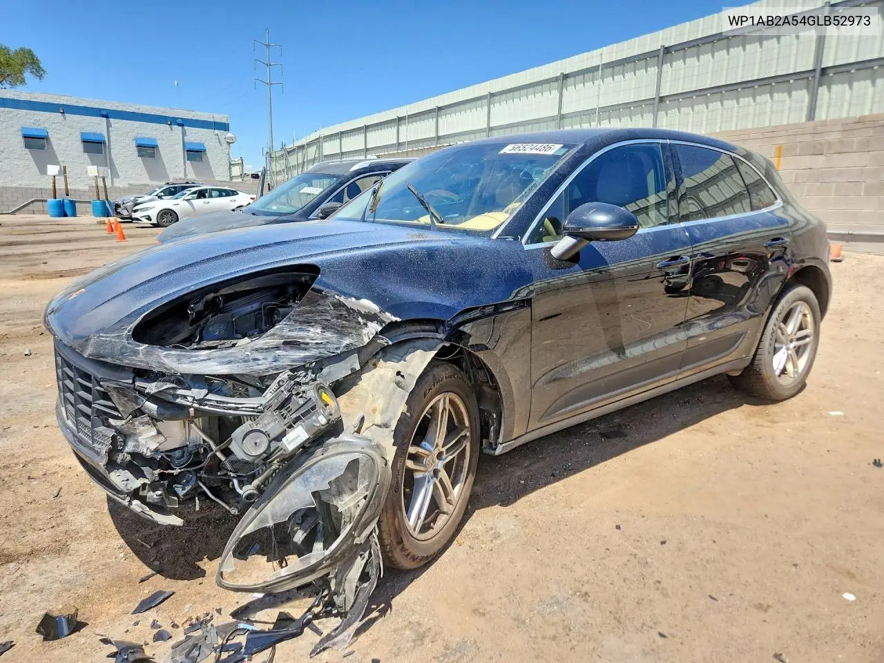 2016 Porsche Macan S VIN: WP1AB2A54GLB52973 Lot: 56524486