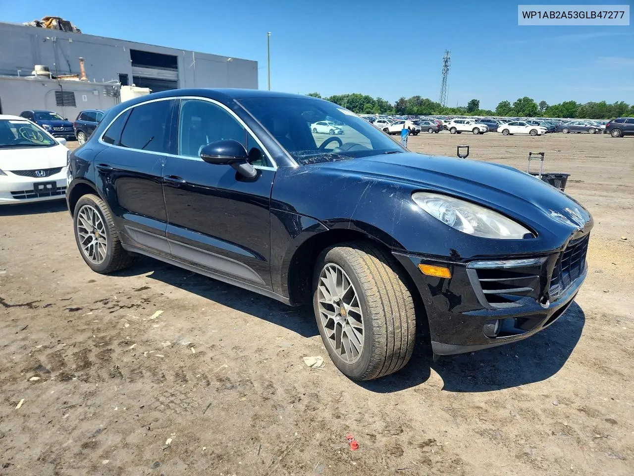 2016 Porsche Macan S VIN: WP1AB2A53GLB47277 Lot: 56778556