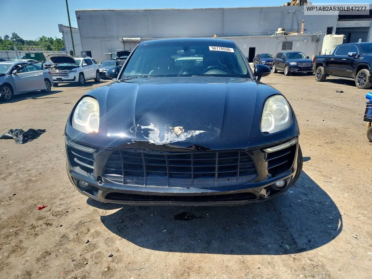 2016 Porsche Macan S VIN: WP1AB2A53GLB47277 Lot: 56778556