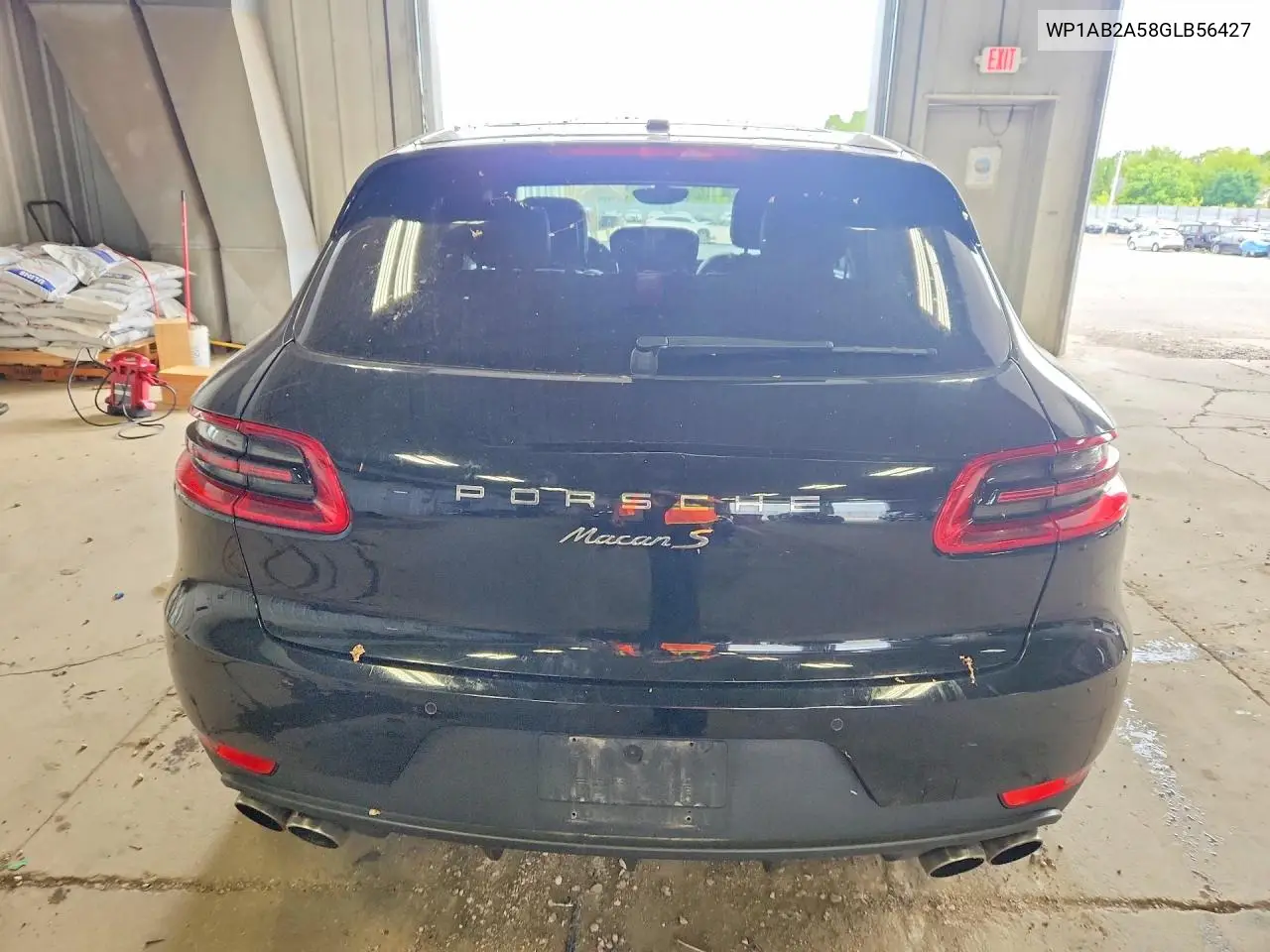 2016 Porsche Macan S VIN: WP1AB2A58GLB56427 Lot: 57526216