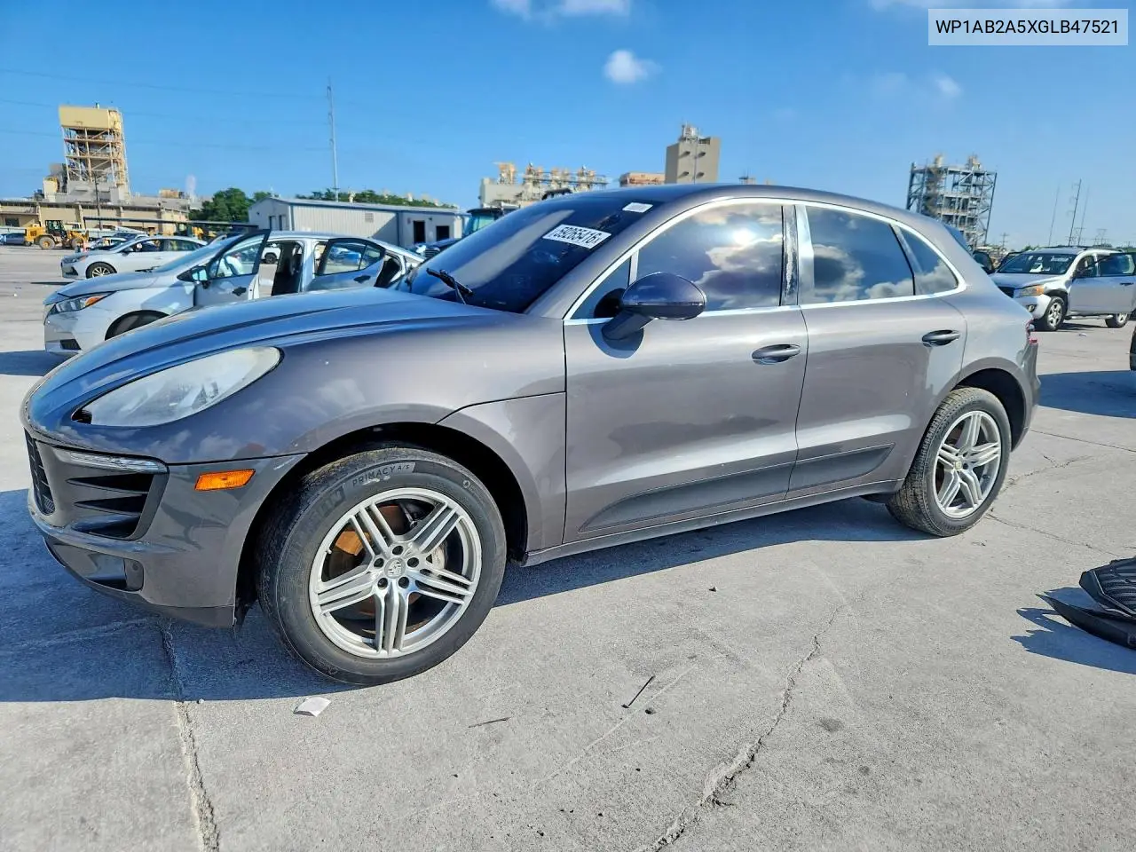 2016 Porsche Macan S VIN: WP1AB2A5XGLB47521 Lot: 59265416