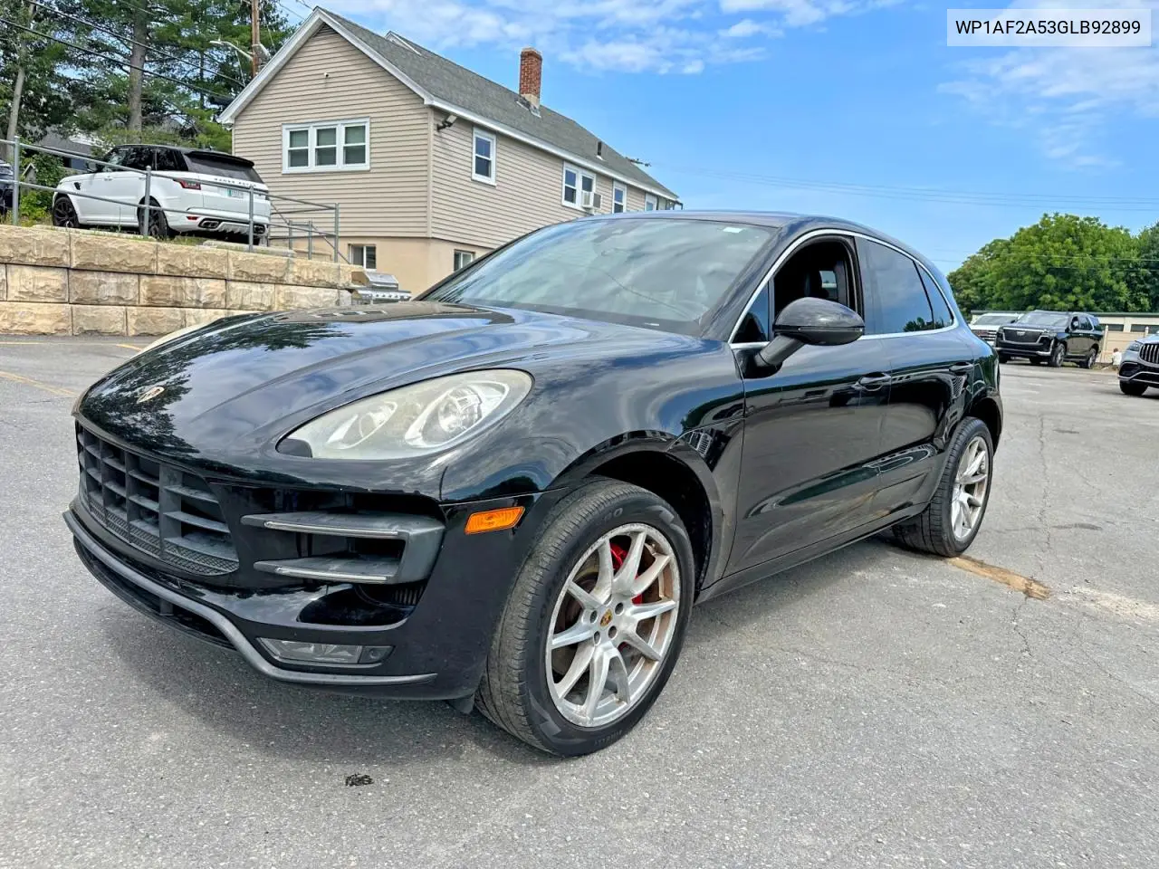 2016 Porsche Macan Turbo VIN: WP1AF2A53GLB92899 Lot: 59862086
