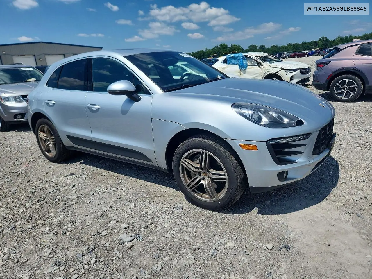 2016 Porsche Macan S VIN: WP1AB2A55GLB58846 Lot: 60318286