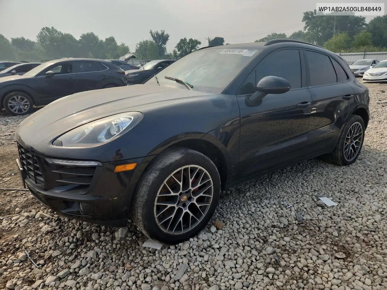 2016 Porsche Macan S VIN: WP1AB2A50GLB48449 Lot: 60936116