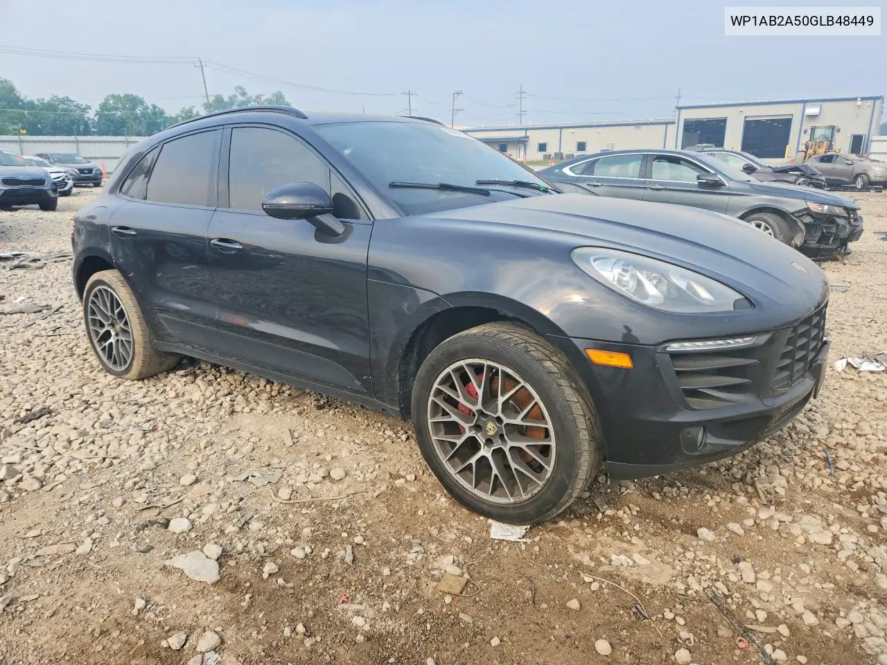 2016 Porsche Macan S VIN: WP1AB2A50GLB48449 Lot: 60936116