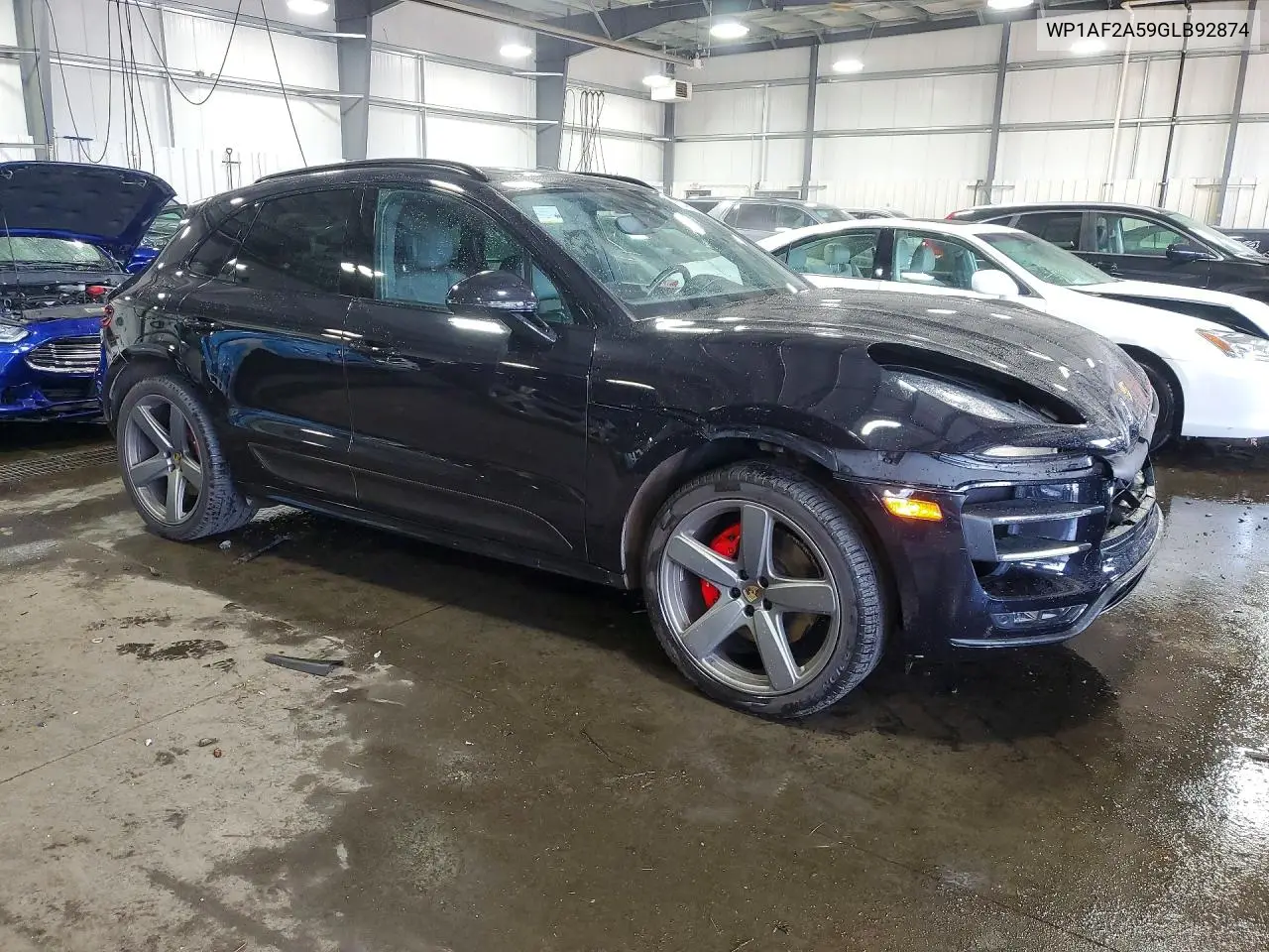 2016 Porsche Macan Turbo VIN: WP1AF2A59GLB92874 Lot: 61495426