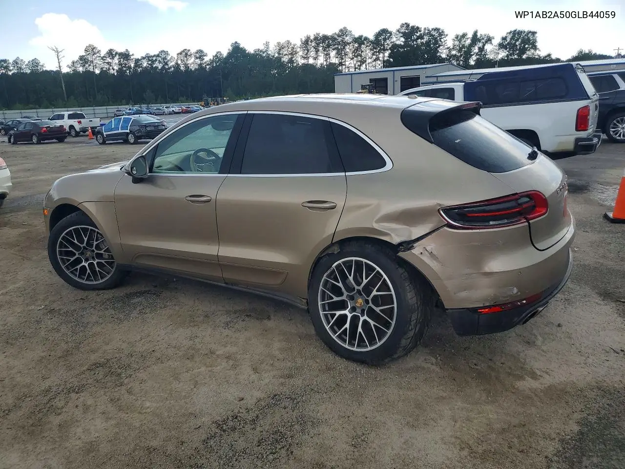 2016 Porsche Macan S VIN: WP1AB2A50GLB44059 Lot: 61677696