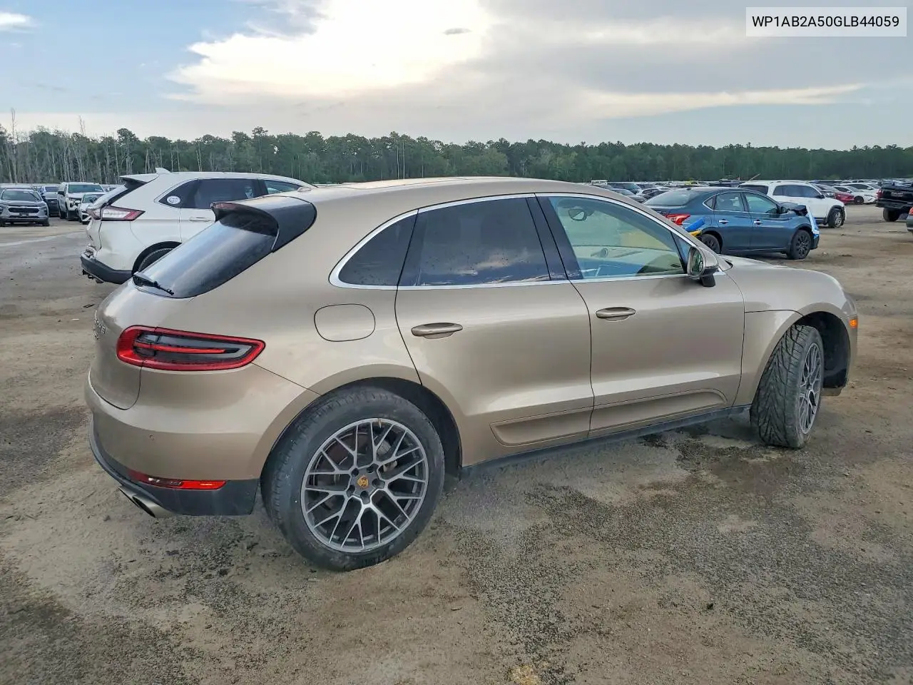2016 Porsche Macan S VIN: WP1AB2A50GLB44059 Lot: 61677696