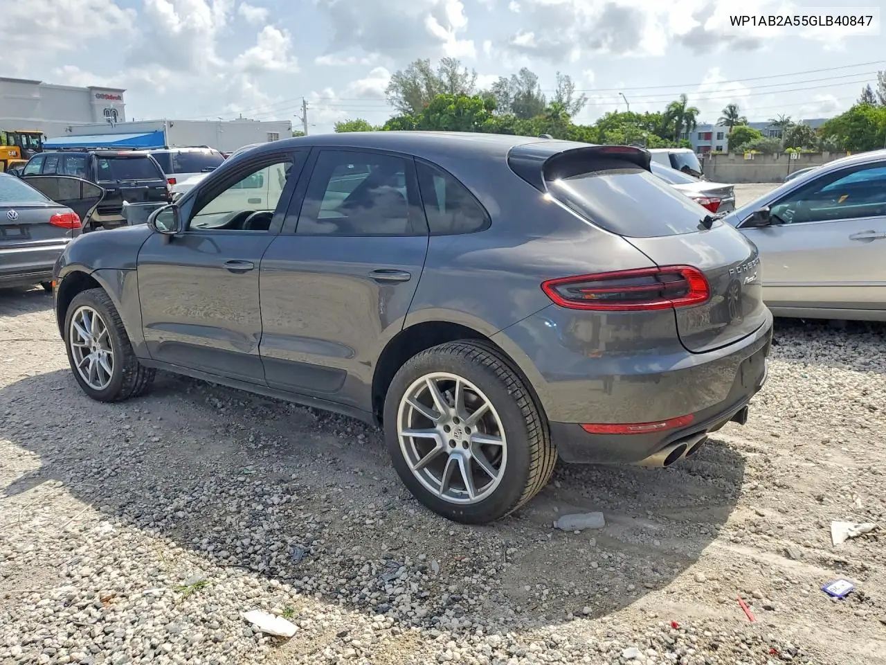 2016 Porsche Macan S VIN: WP1AB2A55GLB40847 Lot: 61927566