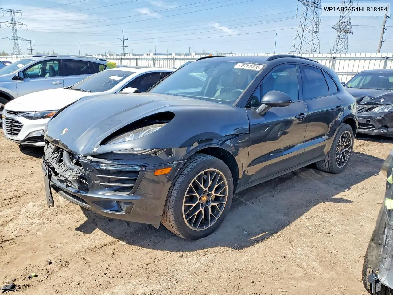 WP1AB2A54HLB18484 2017 Porsche Macan S