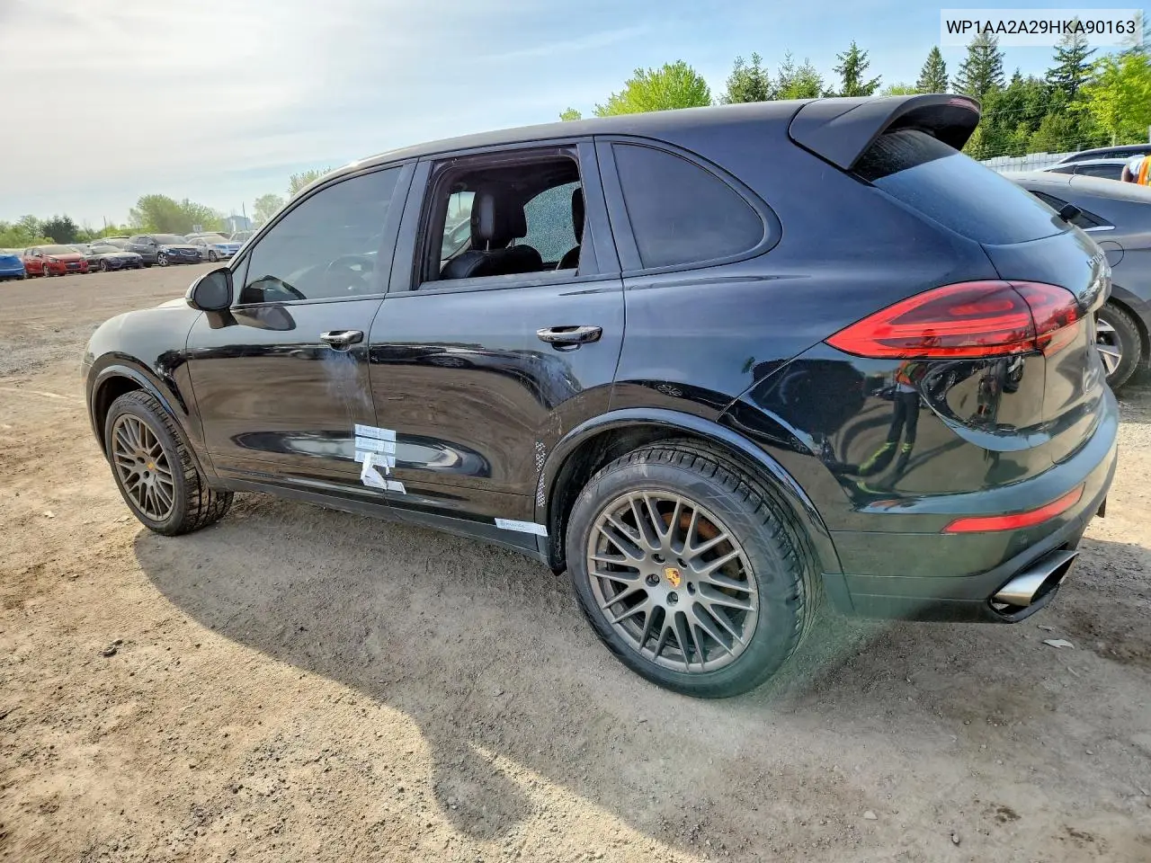 2017 Porsche Cayenne VIN: WP1AA2A29HKA90163 Lot: 55273426