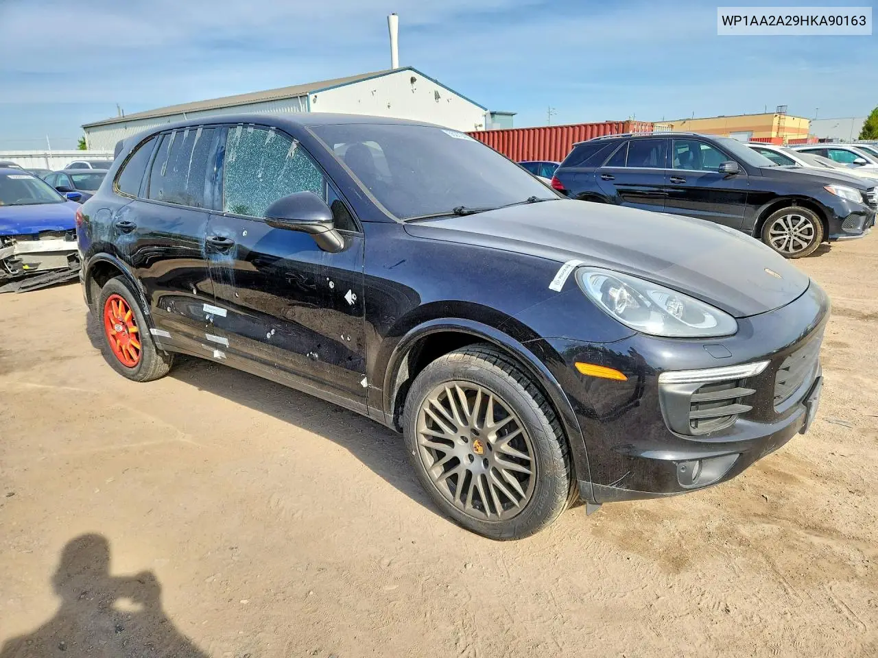 2017 Porsche Cayenne VIN: WP1AA2A29HKA90163 Lot: 55273426
